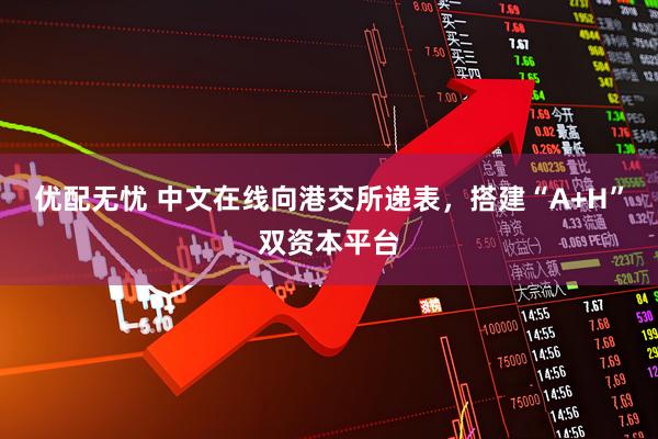 优配无忧 中文在线向港交所递表，搭建“A+H”双资本平台